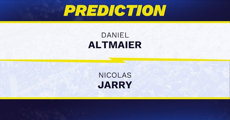 Daniel Altmaier vs Nicolas Jarry Tennis Prediction.