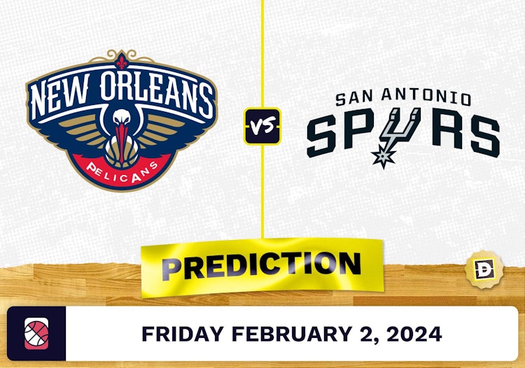 New Orleans Pelicans vs. San Antonio Spurs Prediction, Odds, NBA Picks [2/2/2024]