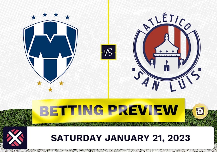 Monterrey vs. San Luis Prediction and Odds - Jan 21, 2023