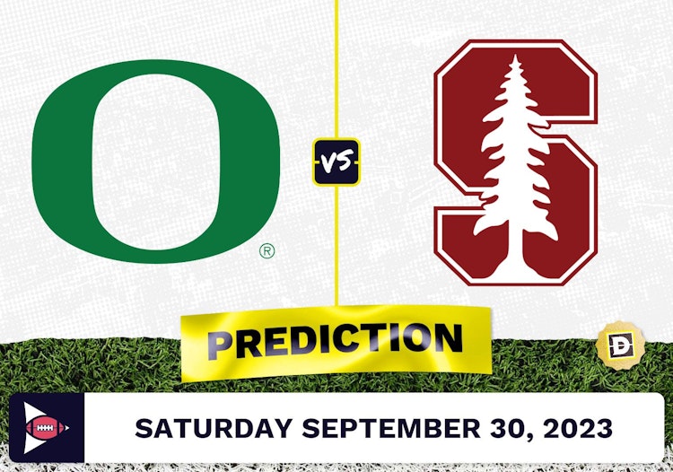 Oregon vs. Stanford CFB Prediction and Odds - September 30, 2023