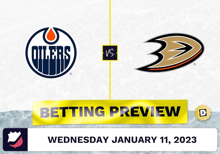 Oilers vs. Ducks Prediction and Odds - Jan 11, 2023