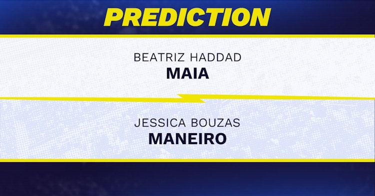 Beatriz Haddad Maia vs Jessica Bouzas Maneiro Tennis Prediction.