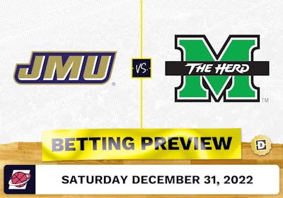 James Madison vs. Marshall CBB Prediction and Odds - Dec 31, 2022