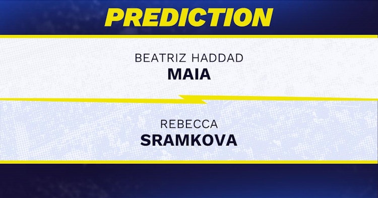 Beatriz Haddad Maia vs Rebecca Sramkova Tennis Prediction.