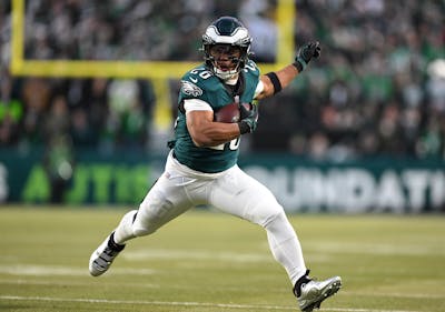 Saquon Barkley's Key Projected Stats Updated for Rams vs. Eagles Divisional Round Action