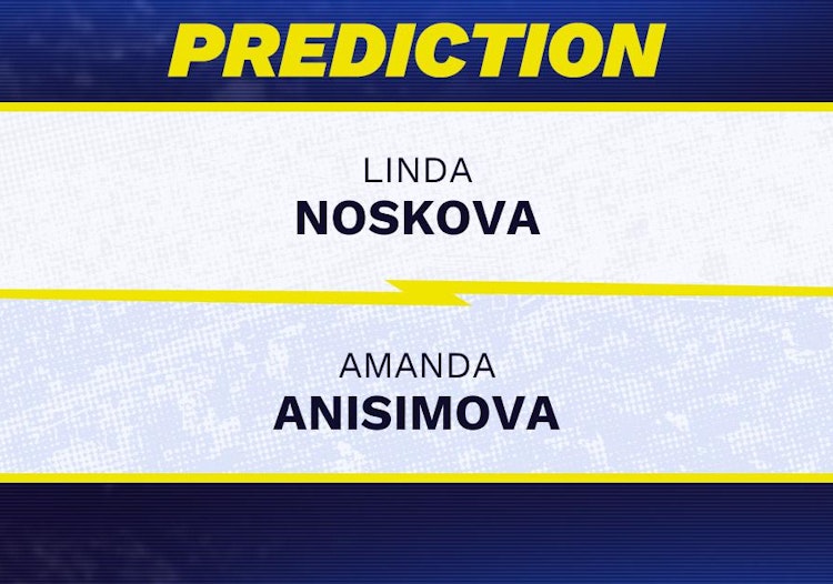 Linda Noskova vs Amanda Anisimova Tennis Prediction.