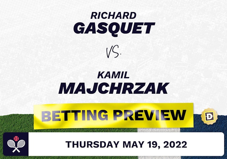 Richard Gasquet vs. Kamil Majchrzak Predictions - May 19, 2022