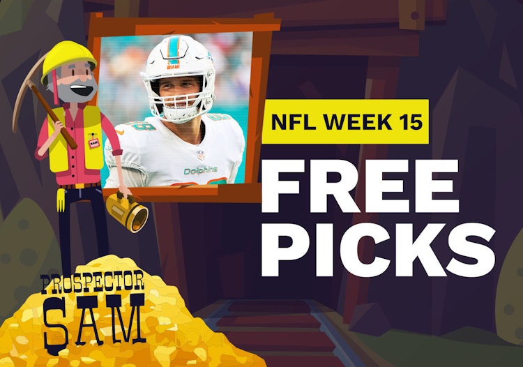 Prospector Sam's Week 15 NFL Best Bets and Props