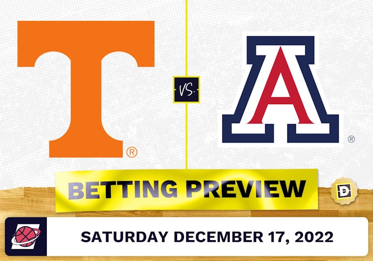 Tennessee vs. Arizona CBB Prediction and Odds - Dec 17, 2022