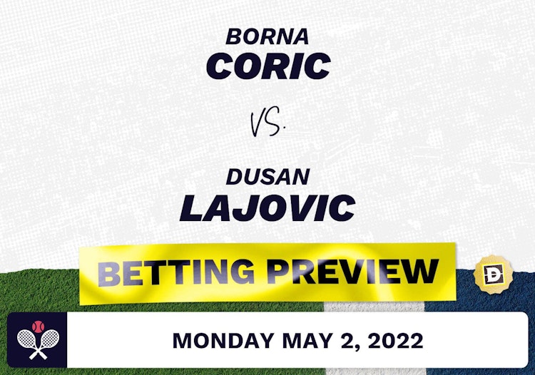 Borna Coric vs. Dusan Lajovic Predictions - May 2, 2022