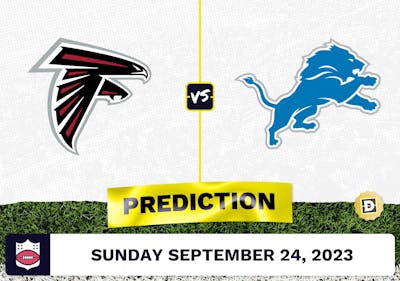 Falcons vs. Lions Week 3 Prediction and Odds - September 24, 2023