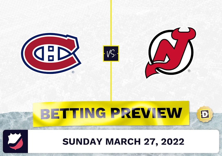 Canadiens vs. Devils Predictions and Odds - Mar 27, 2022