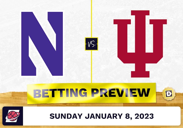 Northwestern vs. Indiana CBB Prediction and Odds - Jan 8, 2023