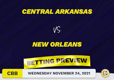 Central Arkansas vs. New Orleans CBB Predictions and Odds - Nov 24, 2021