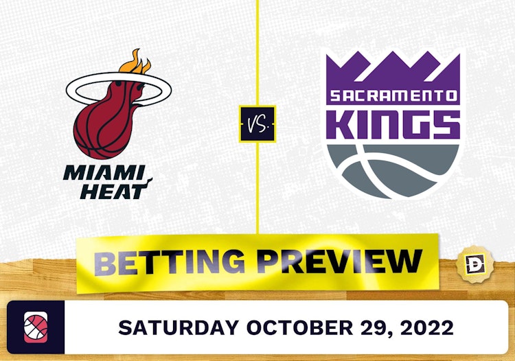 Heat vs. Kings Prediction and Odds - Oct 29, 2022