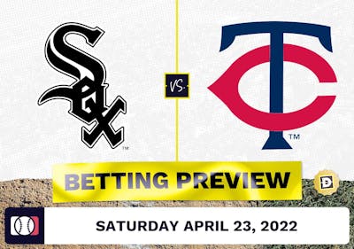 White Sox vs. Twins Prediction and Odds - Apr 23, 2022