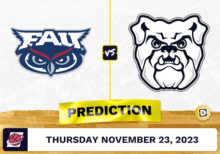 Florida Atlantic vs. Butler Basketball Prediction - November 23, 2023