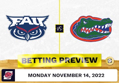 Florida Atlantic vs. Florida CBB Prediction and Odds - Nov 14, 2022
