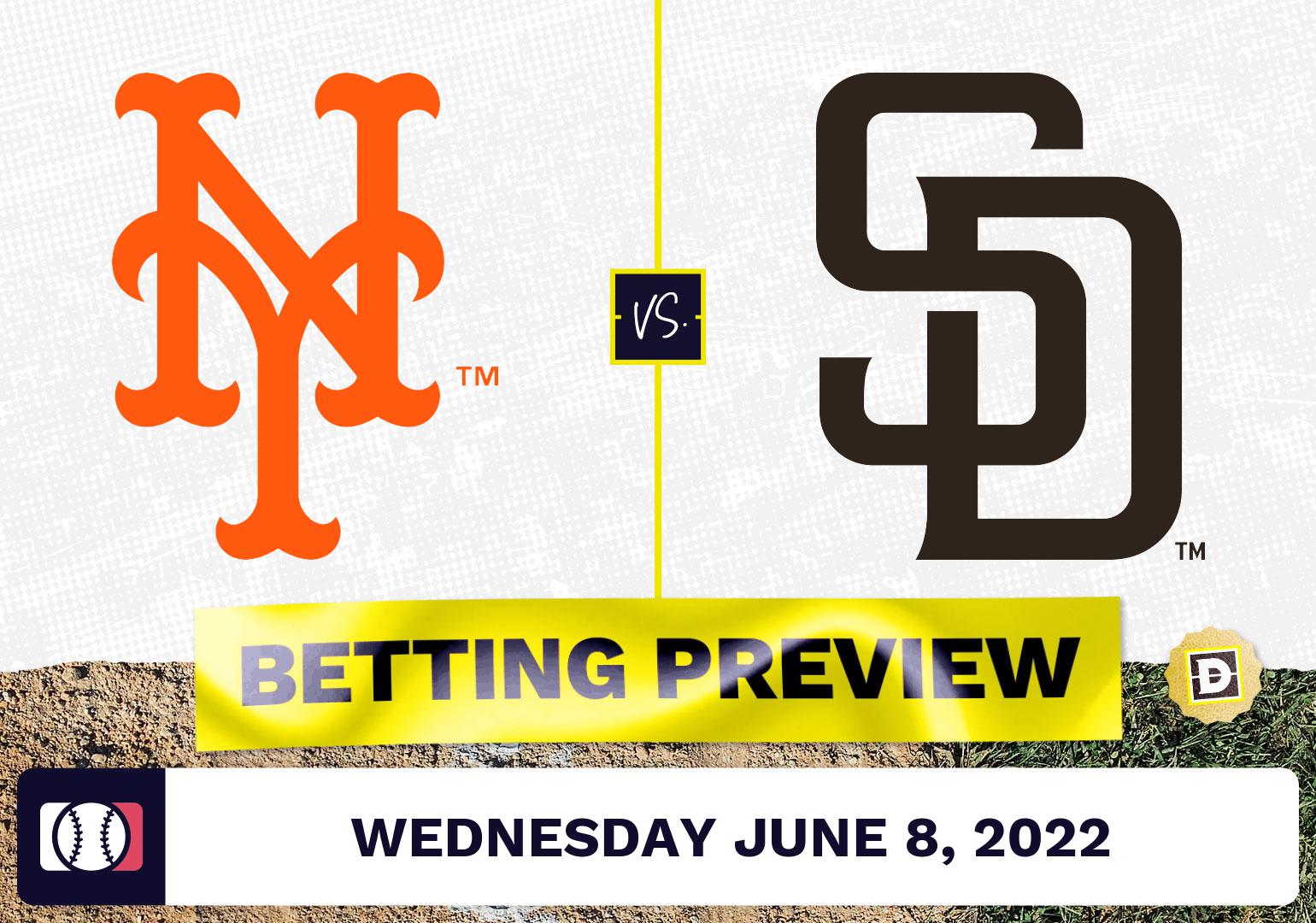Mets vs. Padres Prediction and Odds - Jun 8, 2022