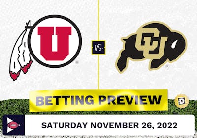 Utah vs. Colorado CFB Prediction and Odds - Nov 26, 2022