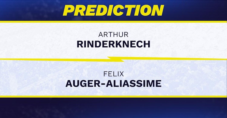 Arthur Rinderknech vs Felix Auger-Aliassime Tennis Prediction.