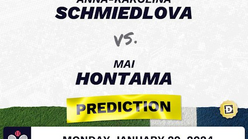 Anna-Karolina Schmiedlova vs. Mai Hontama Prediction, Odds, Picks for WTA Hua Hin 2024