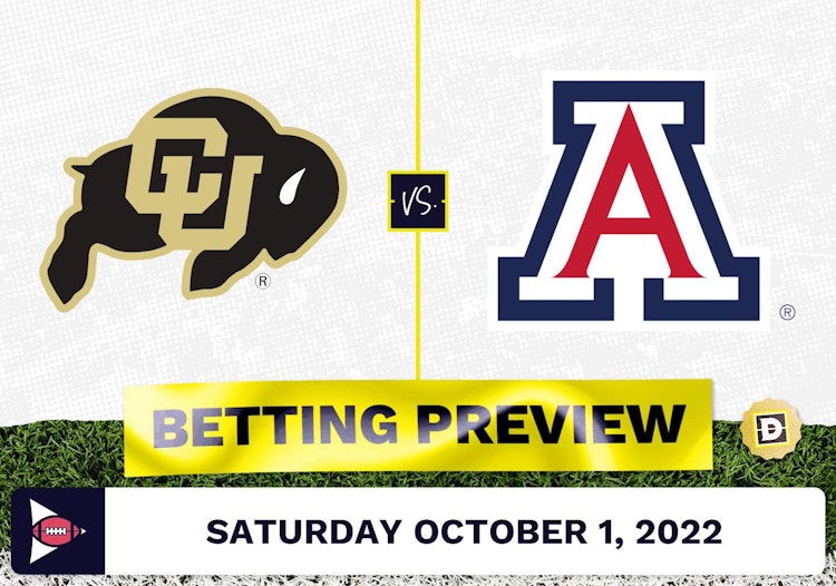 Colorado vs. Arizona CFB Prediction and Odds - Oct 1, 2022