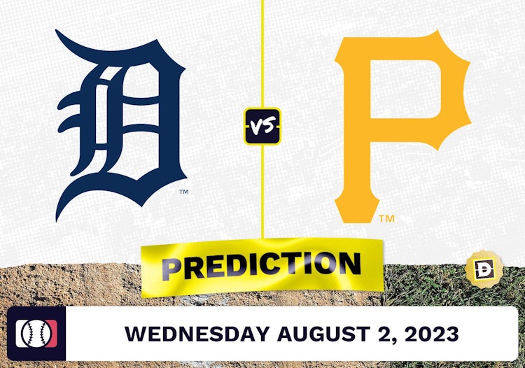 Tigers vs. Pirates Prediction for MLB Wednesday [8/2/2023]