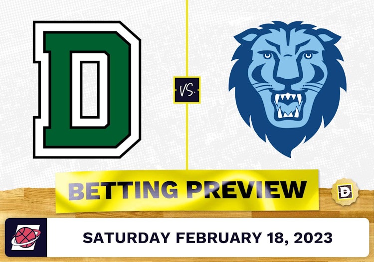 Dartmouth vs. Columbia CBB Prediction and Odds - Feb 18, 2023