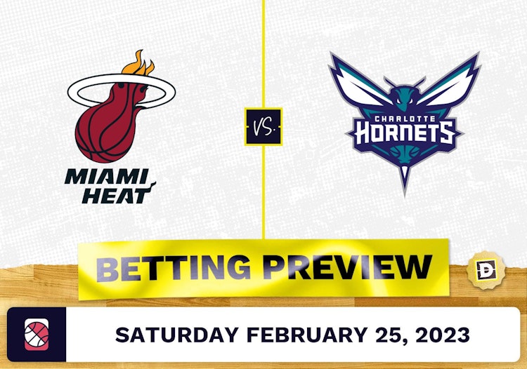 Heat vs. Hornets Prediction and Odds - Feb 25, 2023