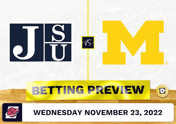 Jackson State vs. Michigan CBB Prediction and Odds - Nov 23, 2022
