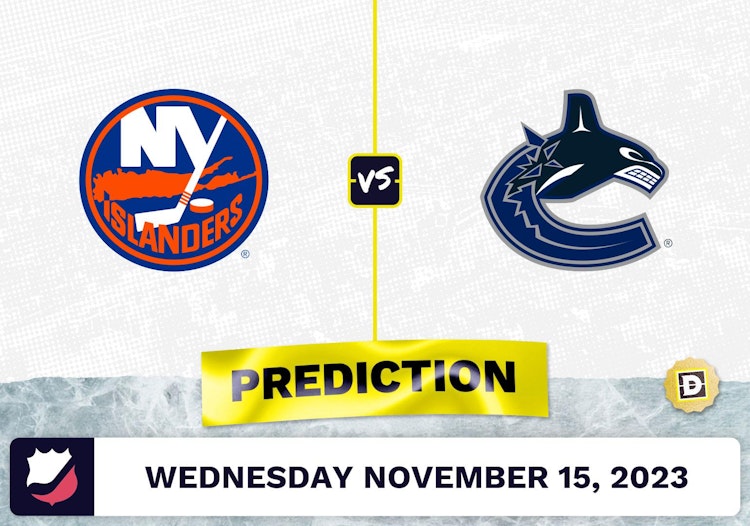 Islanders vs. Canucks Prediction and Odds - November 15, 2023