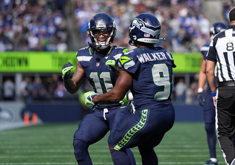 NFL Week 4 Seahawks and Cardinals predictions for Thursday Night Football featuring Jaxon Smith-Njigba.
