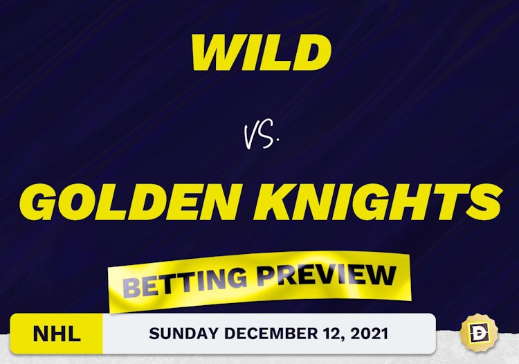 Wild vs. Golden Knights Predictions and Odds - Dec 12, 2021