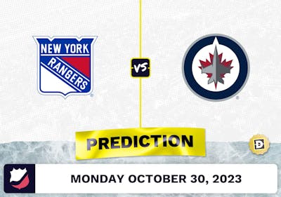 Rangers vs. Jets Prediction and Odds - October 30, 2023