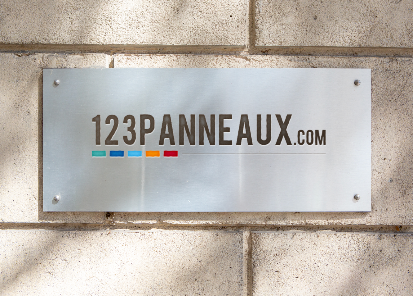 Plaque signalétique professionnelle murale