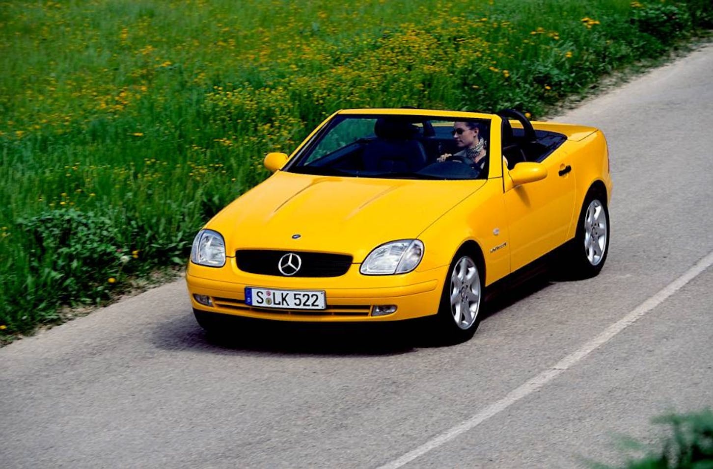 Ein Mercedes Benz SLK R171.