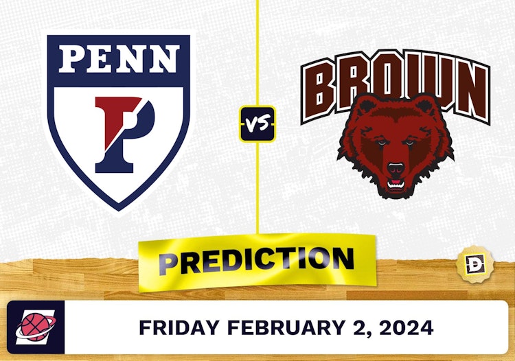 Pennsylvania vs. Brown Prediction, Odds, College Basketball Picks [2/2/2024]