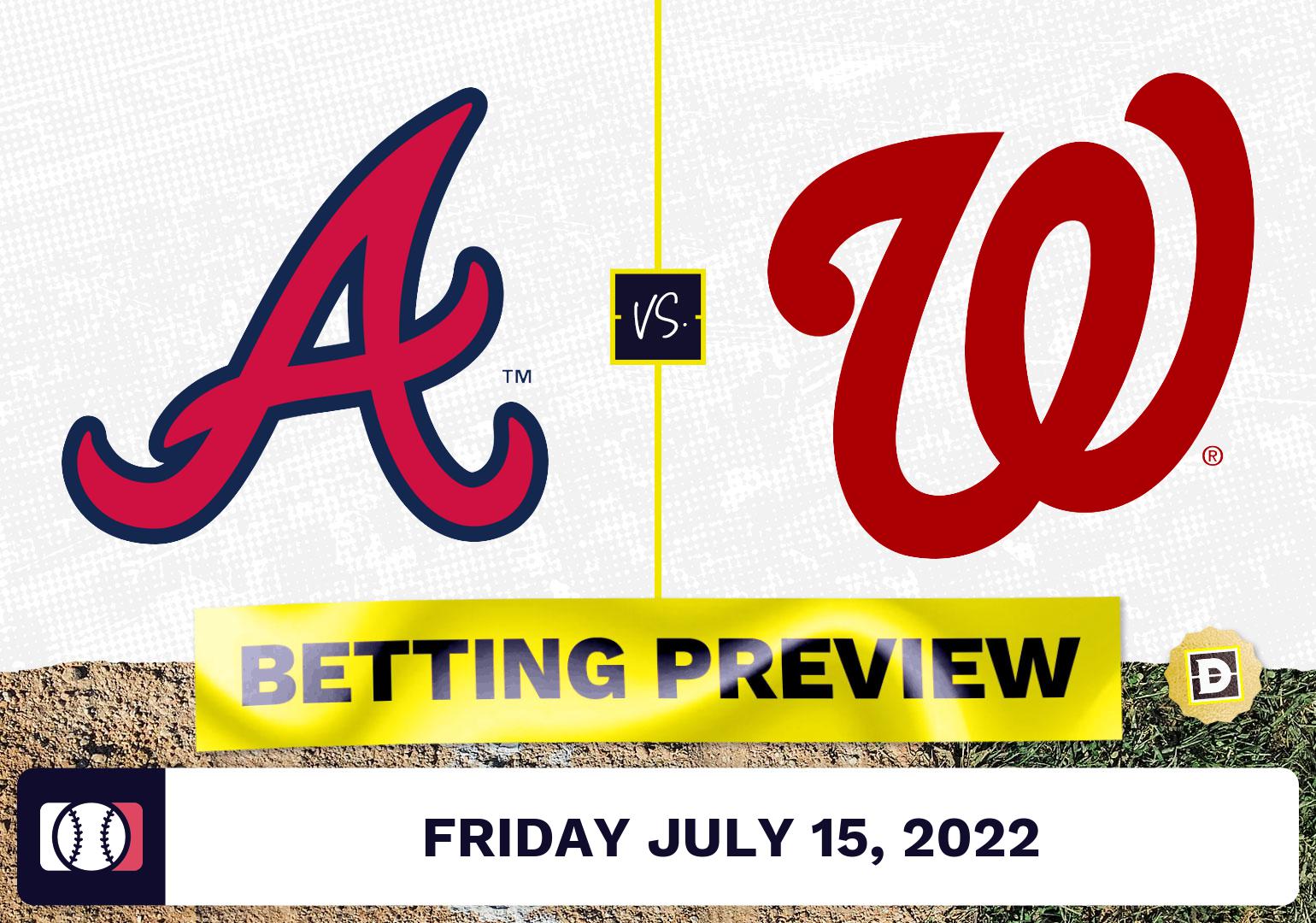 Braves vs. Nationals Prediction and Odds - Jul 15, 2022