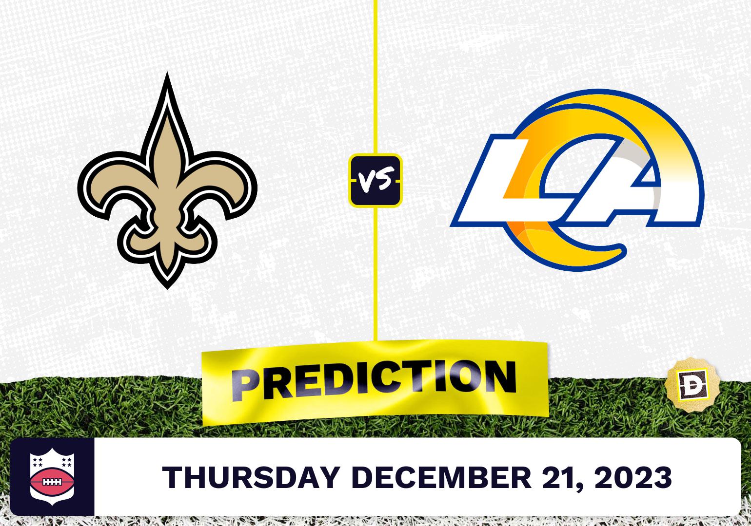 New Orleans Saints Vs. Los Angeles Rams Prediction, Odds, NFL Picks ...