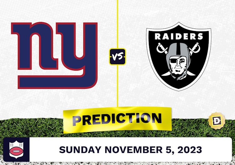 Giants vs. Raiders Prediction, Week 9 Odds, NFL Player Props [2023]