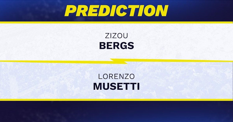 Zizou Bergs vs Lorenzo Musetti Tennis Prediction.