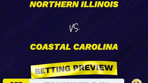 Northern Illinois vs. Coastal Carolina CFB Predictions and Odds - Dec 17, 2021