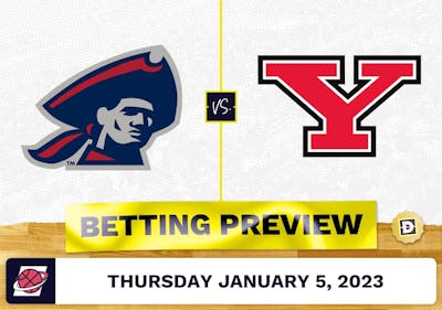 Robert Morris vs. Youngstown State CBB Prediction and Odds - Jan 5, 2023