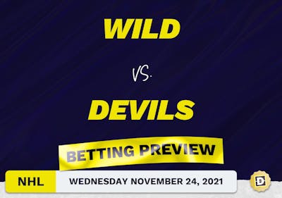 Wild vs. Devils Predictions and Odds - Nov 24, 2021