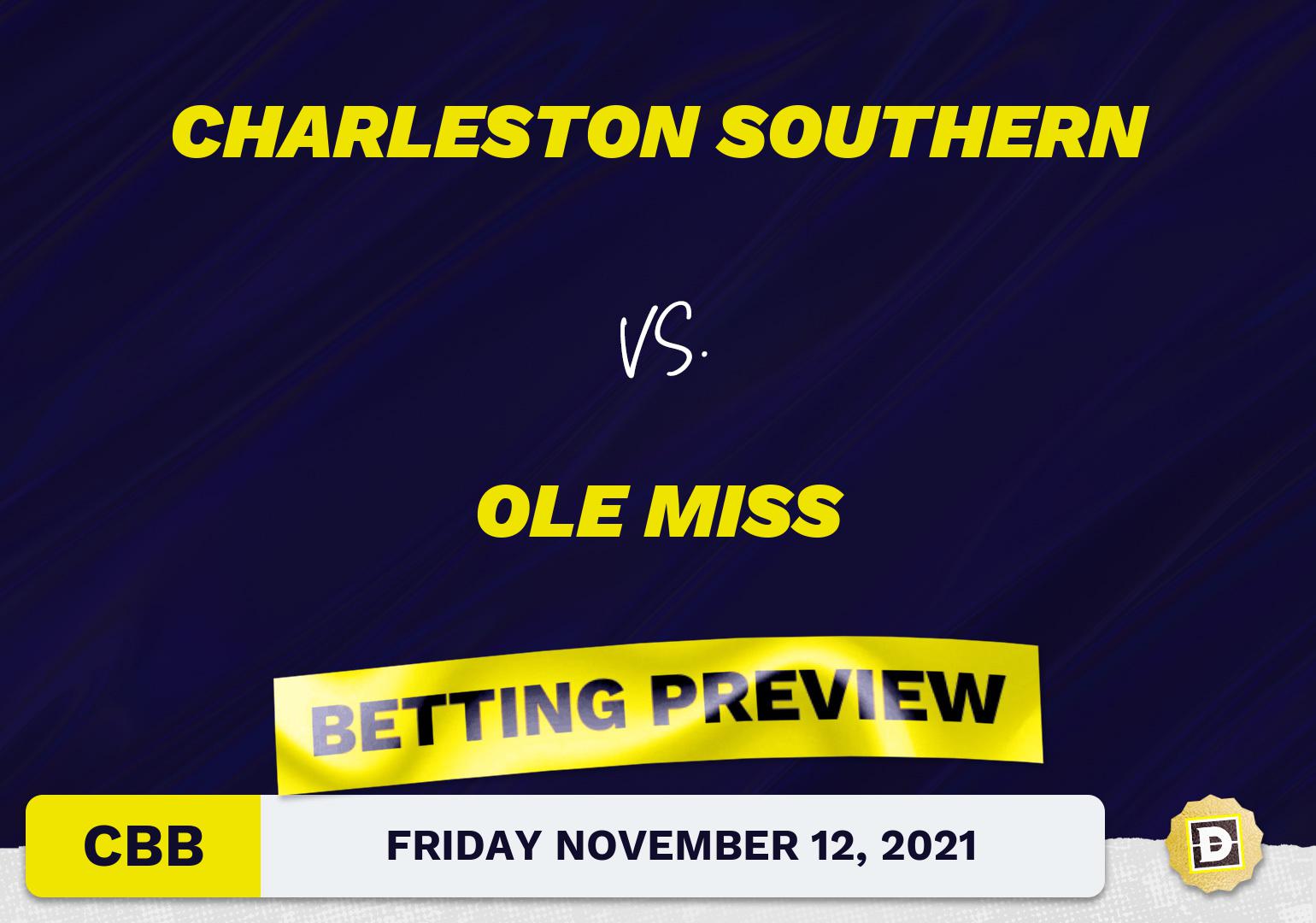 Charleston Southern vs. Ole Miss CBB Predictions and Odds - Nov 12, 2021
