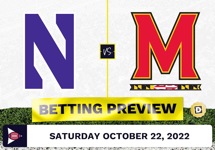 Northwestern vs. Maryland CFB Prediction and Odds - Oct 22, 2022