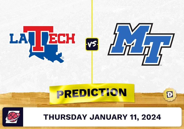 Louisiana Tech vs. Middle Tennessee Prediction, Odds, College Basketball Picks  [1/11/2024]