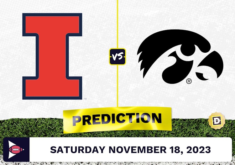 Illinois vs. Iowa CFB Prediction and Odds - November 18, 2023