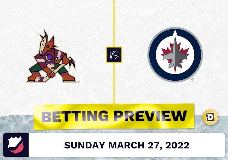 Coyotes vs. Jets Predictions and Odds - Mar 27, 2022